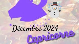 Capricorne ♑ décembre 2024 Une fin dannée sous la prospéritéchance après une période difficile [upl. by Fugazy257]