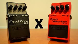 Boss Metal Core ML2 x Boss Mega Distortion MD2 [upl. by Haletky]