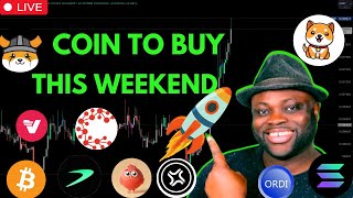 Live Crypto Trading Today Mega PUMP Opportunities in Chirpley Crypto TRB Coin APE Coin QNT Crypto [upl. by Anawaj]