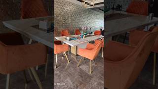 The best dining table and chairs viralvideo home Furnitureaf2000 [upl. by Aronoh2]