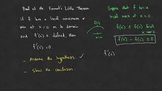 Calc1s402 Proof of Fermat’s Little Theorem [upl. by Giorgi]