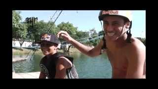 Neymar Jr e Pedrinho Caldas andam de Wakeboard em Jaguariúna [upl. by Scibert]