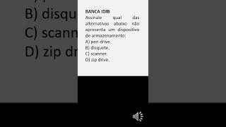 Procedimentos de Backup concurso  INFORMÁTICA  Armazenamento  Informática para Concursos 2024 [upl. by Notlew775]