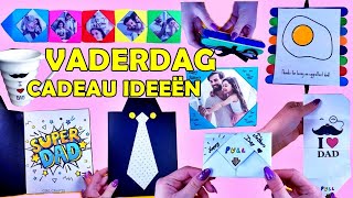 7 DOE HET ZELF  Laatste Minuut Vaderdagkaart en cadeauideeën tijdens quarantaine Papier Ambachten [upl. by Tannenbaum]