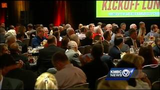 Eric Berry gets huge ovation at Chiefs kickoff luncheon [upl. by Leziar676]