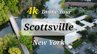 Scottsville NY • 4k Drone Tour [upl. by Francesca]