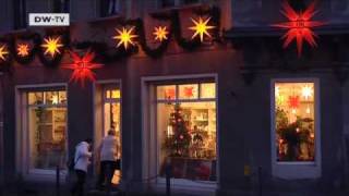 Weihnachtssterne aus Herrnhut  Video des Tages [upl. by Forkey]