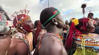 Samburu Cultural Festival Musical Dance At Yare Maralal International Camel Derby [upl. by Itisahc386]