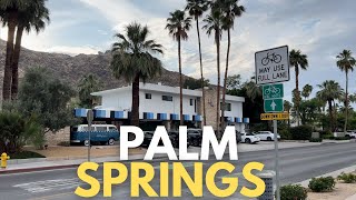 Downtown Palm Springs Walking Tour 4K [upl. by Maddocks370]