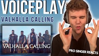 VALHALLA CALLING VoicePlay Reaction  Professional Singer Reacts [upl. by Eceertal]