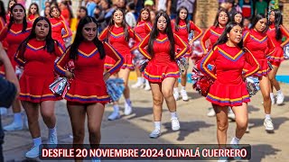 Desfile 20 de Noviembre 2024  Olinalá Guerrero [upl. by Seadon724]