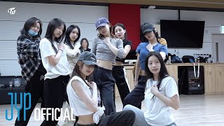 TWICE quotONE SPARKquot Dance Practice Behind [upl. by Xylon]