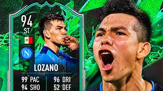 EL CHUCKY 🤯 94 Shapeshifters Lozano Player Review  FIFA 22 Ultimate Team [upl. by Eirolav]