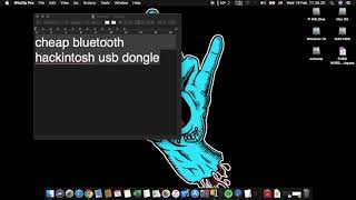 Hackintosh Bluetooth cheap usb dongle [upl. by Ahsinhoj]