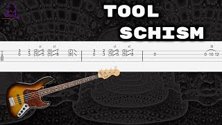 Tool  Schism Bass Tabs Tutorial [upl. by Dibb]