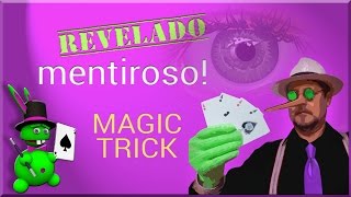 SUPER TUTORIAL de Magia Mentiroso REVELADO The Liar REVEALED [upl. by Bonaparte]