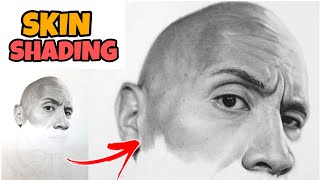 Easy Realistic Skin Shading Tutorial  How to Draw Realistic Skin [upl. by Tavy]