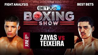 Xander Zayas vs Patrick Teixeira  Boxing Expert Predictions Boxing Picks amp Best Bets [upl. by Brittaney]