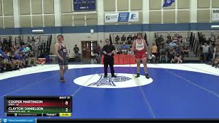 boutNo 250 Cooper Martinson Iowa Vs Clayton Danielson Minnesota Red [upl. by Pfeifer]