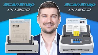 ✅ ScanSnap iX1600 vs ✅ ScanSnap iX1300  Desktop Scanner Comparison [upl. by Ihtak]