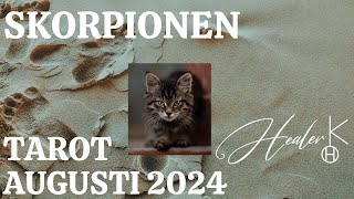 Skorpionen ♏ Augusti 2024 Tarot  Healer K [upl. by Airotkciv656]