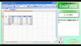 「いまさら誰にも聞けない Excel 2003」の学習内容 [upl. by Keifer]