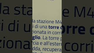 M4 Milano fermata De Amicis reperti archeologici [upl. by Mandel]