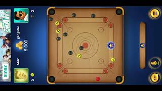 Carrom 2 players game  Carrom pool 2 Player gameplay  carrom games 821 [upl. by Marya]