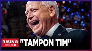 Conservatives IRATE Over Gov Walzs Providing Free Tampons To ALL In School [upl. by Tannenbaum]