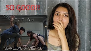 Låpsley  Station  Sean Lew  Kaycee Rice  Tessandra Chavez  Tim Milgram  REACTION [upl. by Biron862]