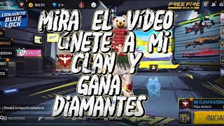 🫡🔥únete a mi clan y te regalare diamantes y el pase suscribete y dale like [upl. by Florella]