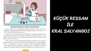 3Sınıf Türkçe Ders Kitabı  Küçük Ressam ile Kral Salyangoz Etkinlikler [upl. by Bible608]