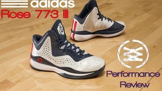 adidas Rose 773 III  Performance Review [upl. by Lynde734]