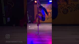 Beginner Spin Pole Choreography [upl. by Cadel628]