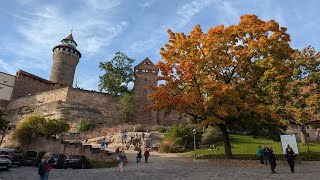 Nürnberg Burg  Burgviertel und Aussicht vom Rathausturm [upl. by Cissie]