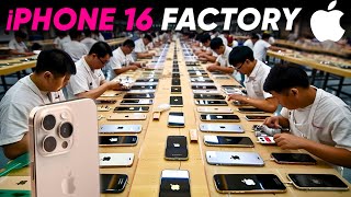 Inside Apple’s INSANE iPhone 16 Factory 📱📱 How iPhone Is Made in Factory  Captain Discovery [upl. by Siuqcram319]