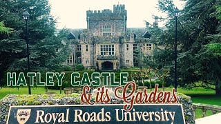 VancouverIsland Royal Roads University Hatley Castle in Hatley Park [upl. by Heigl806]