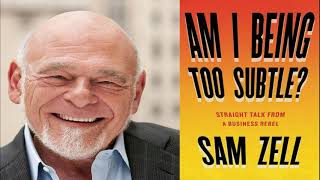 AM I BEING TOO SUBTLE  SAM ZELL  ► Audiobook Free Summary [upl. by Cirillo]