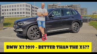 BMW X3 2019  TEST  REVIEW [upl. by Itsud]