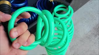 Why I Bought This  Expandable Coiled Water Hose [upl. by Himelman]