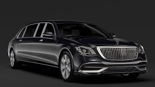 MercedesMaybach PULLMAN V12 GUARD VR9 Armoured  18M Armed Luxury Limousine [upl. by Caterina]