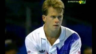 Edberg Perfect Volley amp Lob no1 [upl. by Marlea762]