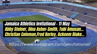 Abby Steiner Christian Coleman and more  Confirmed for the Jamaica Athletics Invitational 11 May [upl. by Richel390]