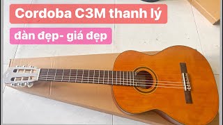 Đàn guitar classic Cordoba C3M thanh lý giá tốt Giá 2tr900k guitar classic 0936057750 [upl. by Lathrope]