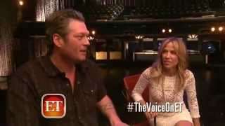 Blake Shelton amp Sheryl Crow Trash Talk The Voice Competition [upl. by Ablem]