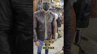 Genuine Leather Jacket for men  Brown sheepskin leather jacket hussainleather [upl. by Sailesh300]