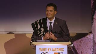 Pablo Borboroglus speech at the Whitley Awards 2018 [upl. by Stoeber]