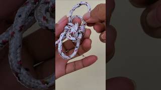 Simple monkey fish knot knottying diy knottutorial [upl. by Vivianna]