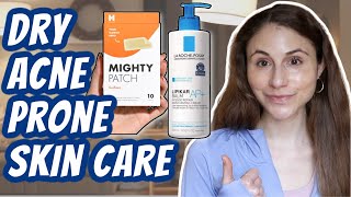 How to TREAT ACNE WHEN YOU HAVE DRY SKIN Dr Dray [upl. by Dillon]