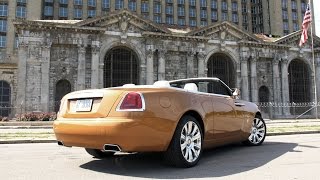 Watch us drive a RollsRoyce Dawn through Detroit [upl. by Neleb]